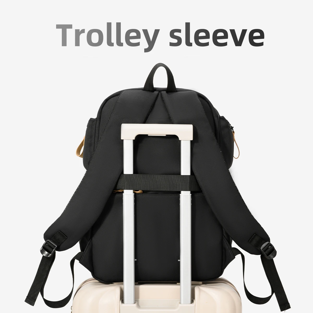 Schoolbags for Female Junior High School Students 2025 New Ultra-Large Capacity Lightweight Burden-Reducing Spine-Protecting Backpacks for Middle School Students and High School Students for Men