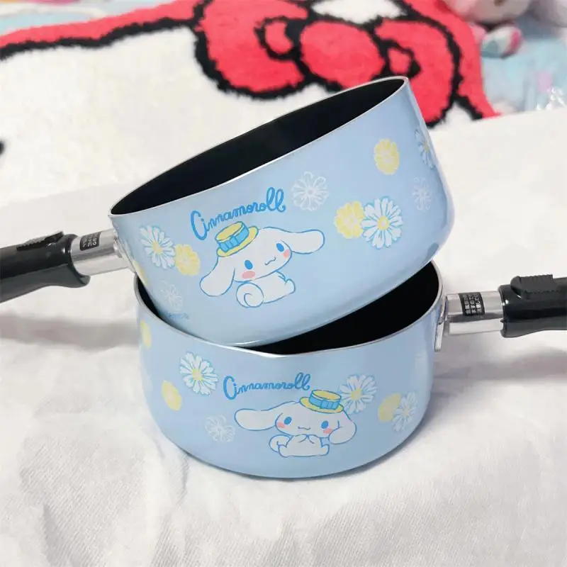 

Sanrio Cinnamoroll маленький мини молочный горшок японская посуда кулинарный горшок милый мультяшный милый фотографический подарок для девочки на день рождения