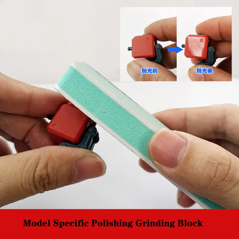 1 pcs For Model Making Tools Gundom Transformation Tool Accessories SEN Sanding Double Sided Sponge Model Tools Sanding Sponge Tool