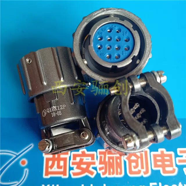 Q Csatlakozó Dugó Q18K12Pj, Q18K12P, Q18J12Pj Socket Q18J12Aj, Q18J12A - Image 2