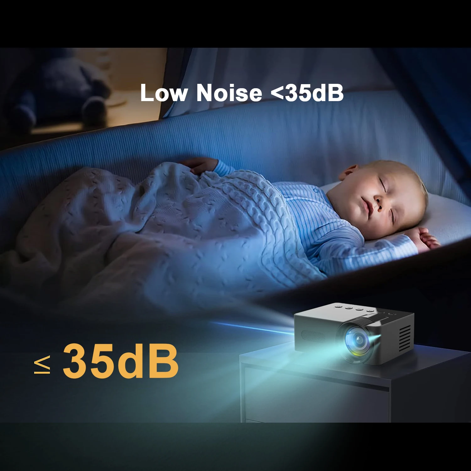 Android, Wi-Fi, inteligente, HD1080P completo, escritório, cinema