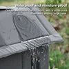 Newest Elevated Outdoor Portable Stray Cat Nest Winter Warm Waterproof  Large Space Cat Shelter Thickened Enclosed Pet Tent 숨숨집 4