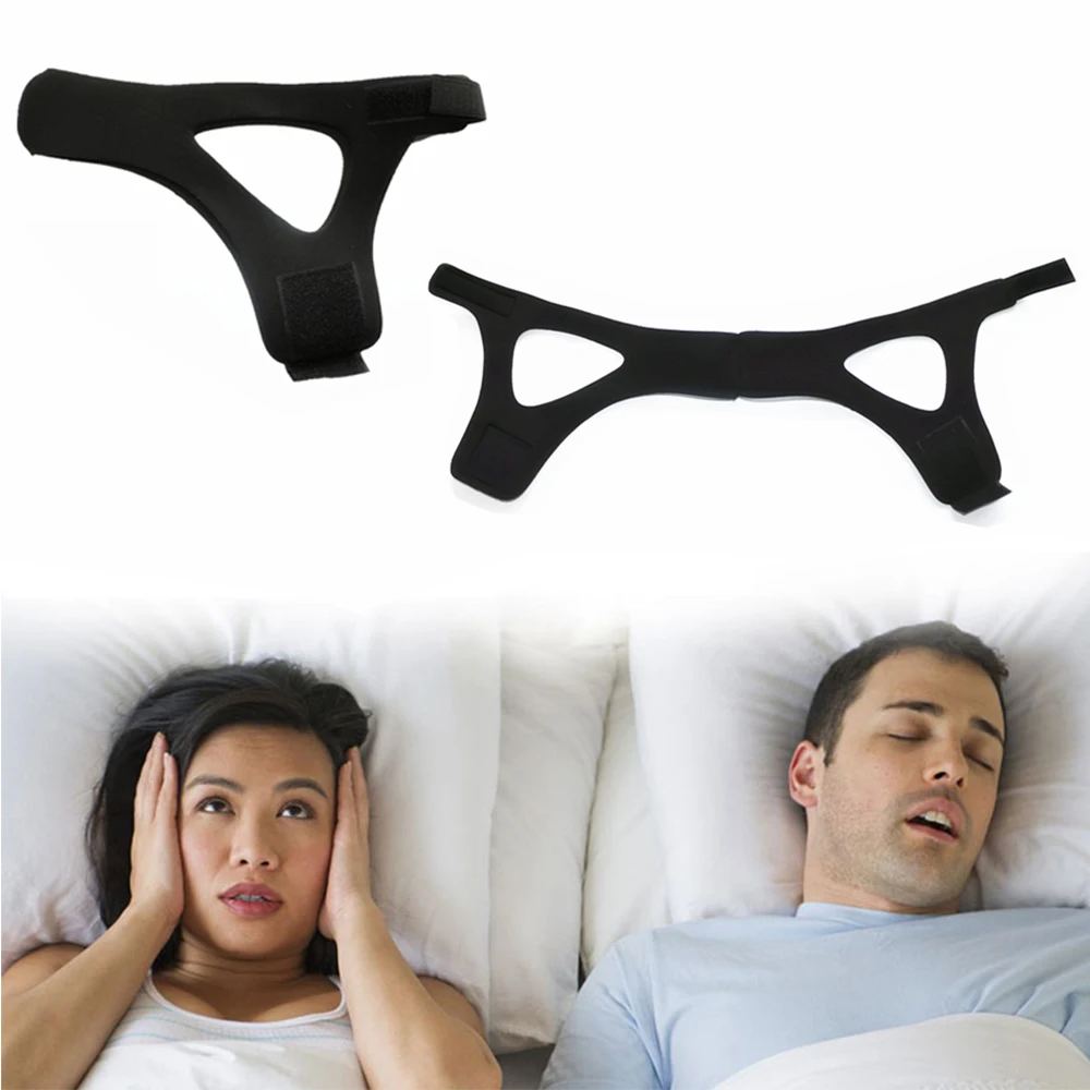 Anti-Snoring Chin Straps Skin-friendly Elastic Material Comfortable Wear Close Mouth Reduce Snoring Health Care Stop Snore Aid 4