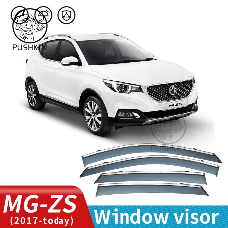 For MG ZX ZS Astor 2017 2022 Window Visor Vent Shades Ventvisor Wind