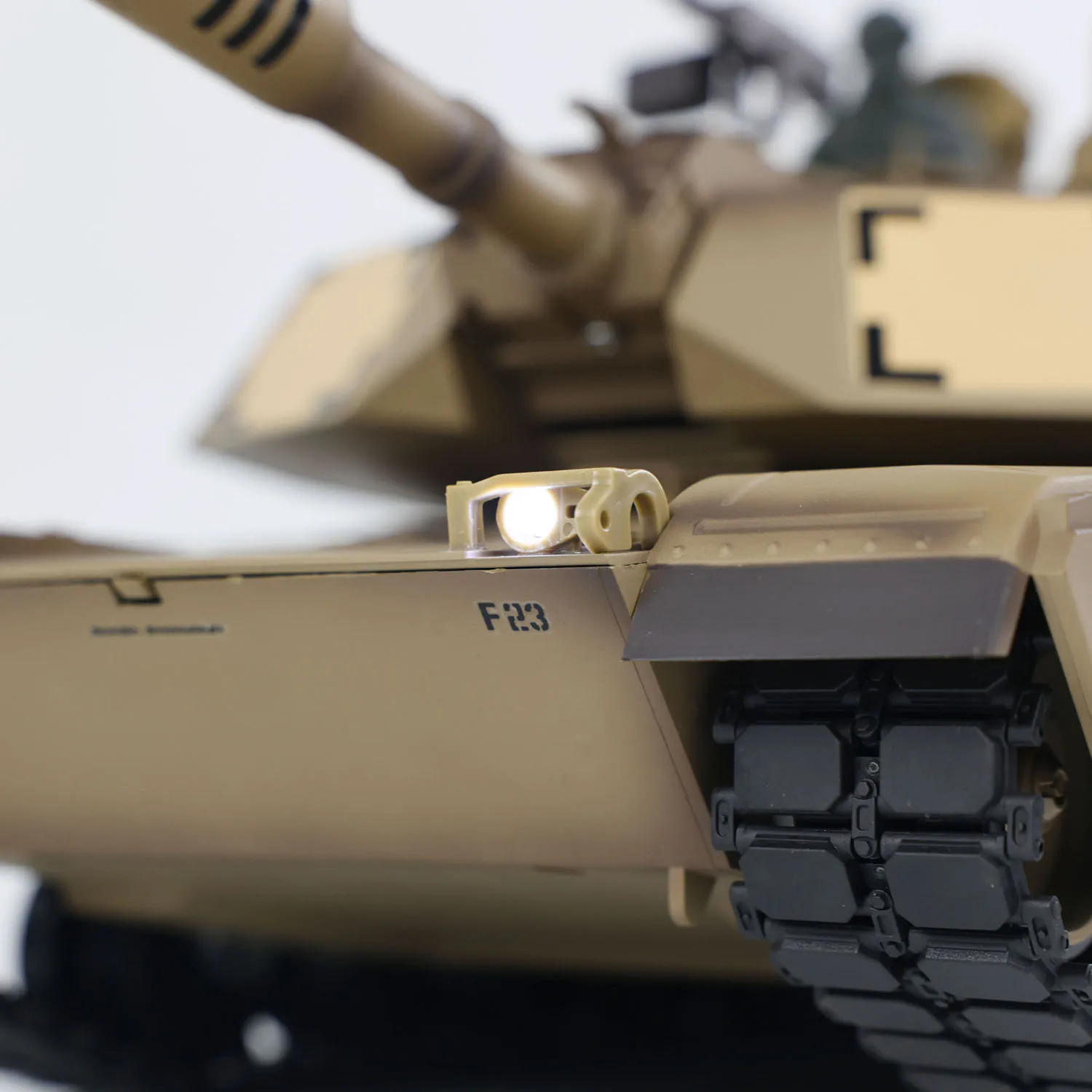 Mato Metal Sprockets & Idler Wheels For 1/16 Heng Long M1A2 Abrams RC Tank (3918-1) - Upgrade Parts