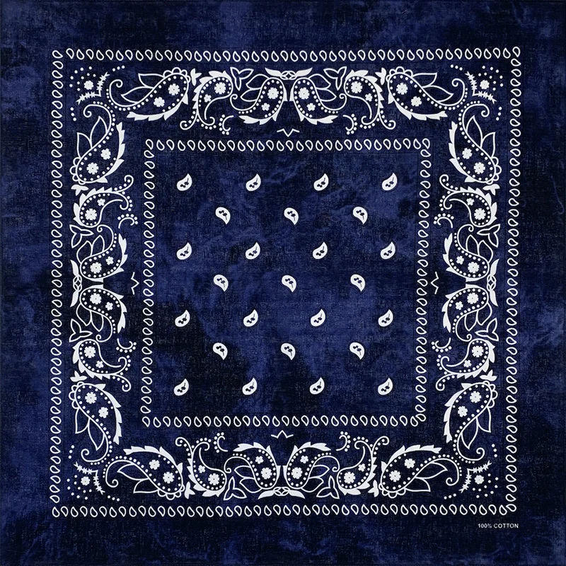 Navy Blue Bandana Wallpaper