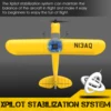 Sport Cub S2 RC Airplane 2.4G 3CH Remote Control Plane 400mm Wingspan Aircrafts with Gyro Stabilizer 76114 EPP Foam Plane RTF 3
