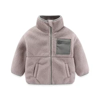 Moderne Fleecejacke in Naturfarben – Bild 3