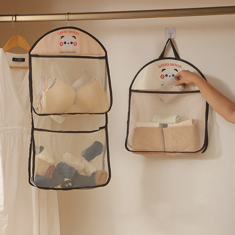 Hanging Organizer Clothes Storage Box Closet Organizer For Socks Bra Underwear Jeans Pants Hanging Bag Clothing Organization 5