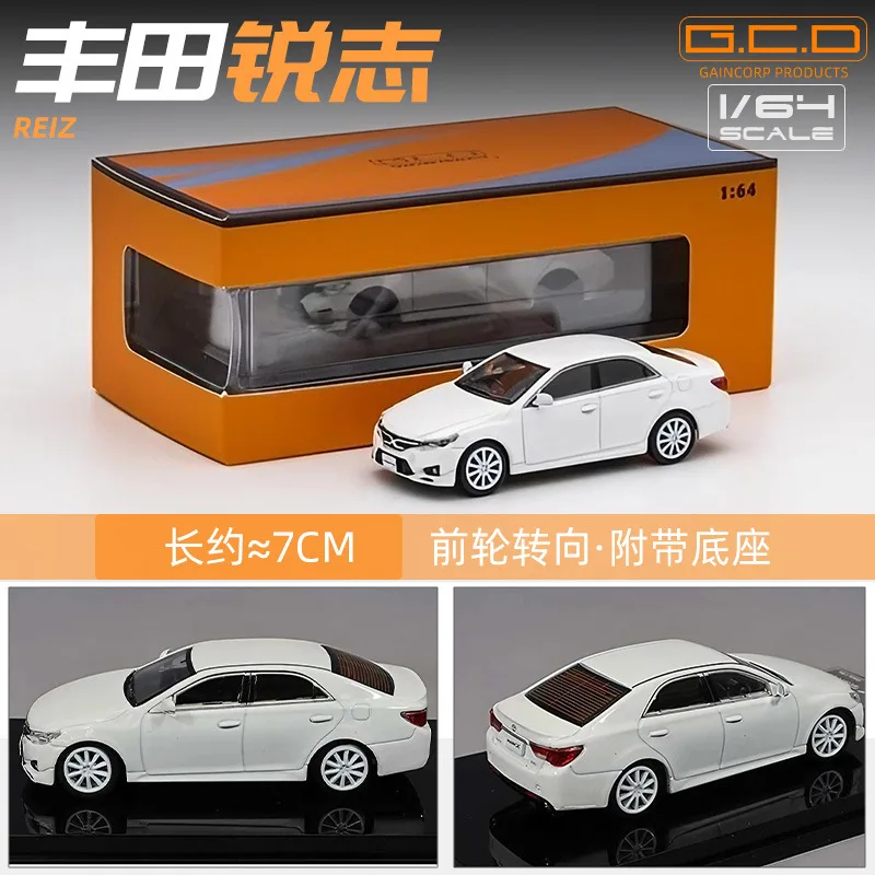 1:64 Gcd トヨタ Reizhi マーク X 小規模静的ミニチュア模造合金