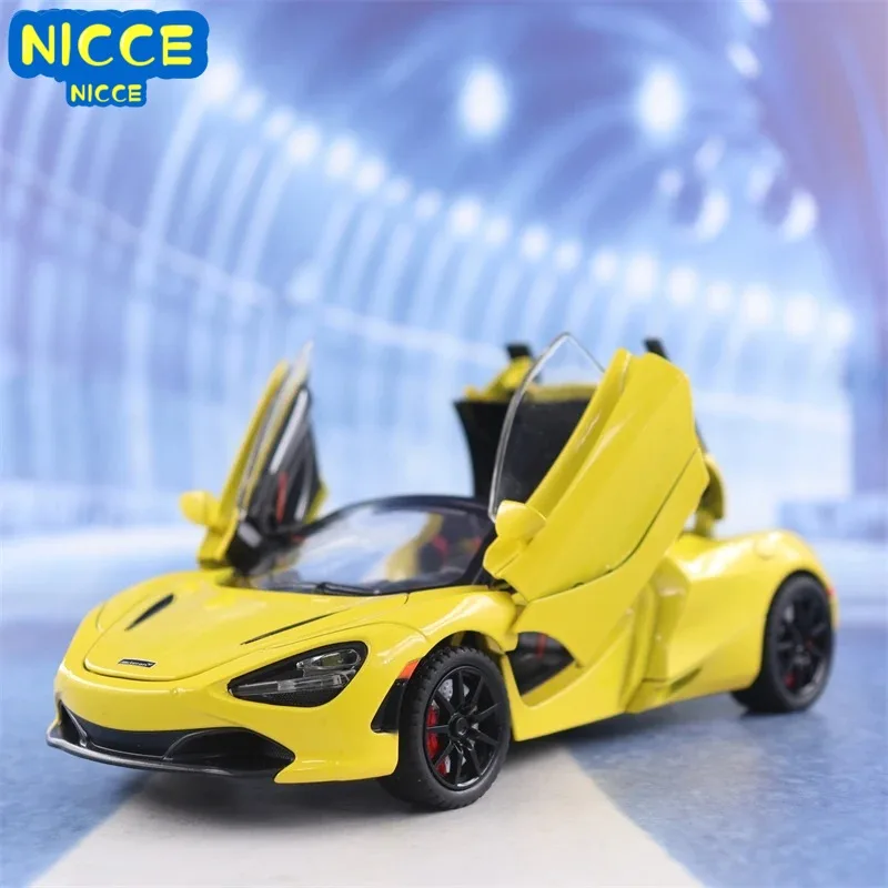 

Модель автомобиля суперкара McLaren 720S из металлического сплава, 1:24