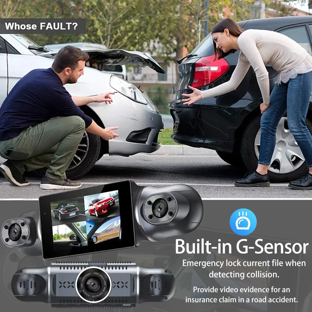 DVR  ķ, , GPS, 24 ð  , 4*1080P, 4 , 360   ȭ,  , ߰ ð,  ڽ