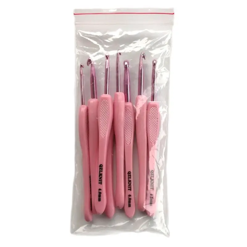 Ensemble De Tricot Au Crochet : Ensemble De Poignées Daiguilles À Crochet Ergonomiques En Aluminium Parfait Pour La Fabrication De Pulls Et Lartisanat De Bricolage Du 0,57 € | DHgate