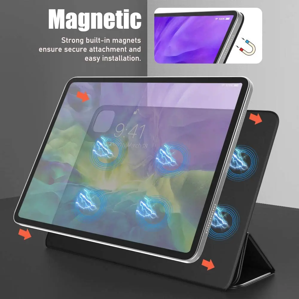 Smart Folio Per Ipad Air 5Th Generation 10.9 Custodia Magnetica Per Ipad Pro 11 12.9 Per Ipad 10Th 10.9 Custodia Per Ipad Mini 6 8.3 Case