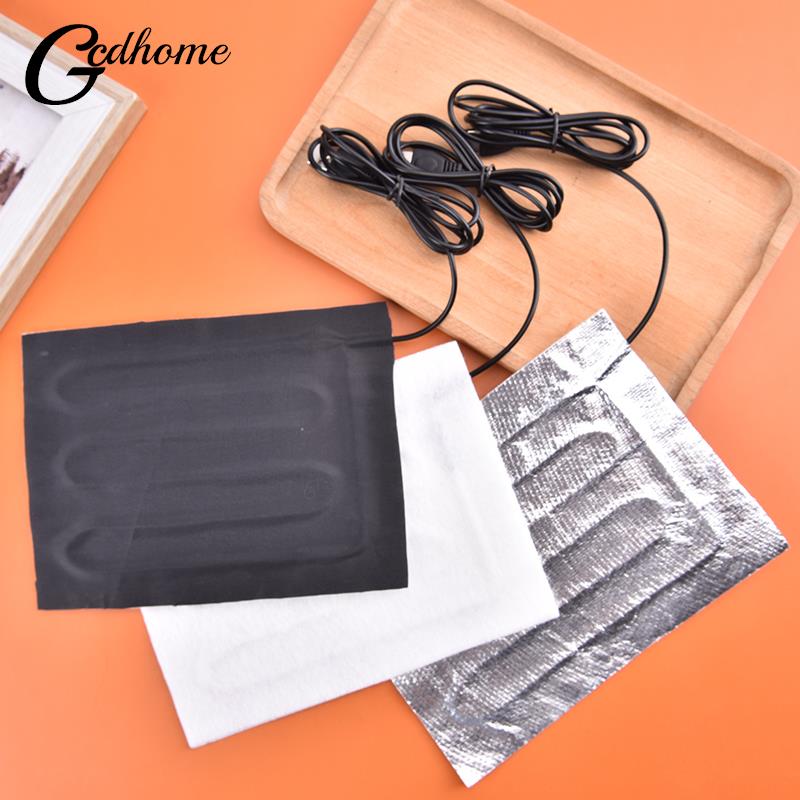 USB 5V Heating Heater Pad Massage For Warming Body Foot Winter Portable Warm Plate For Mouse Pad Shoes Golves Health Care