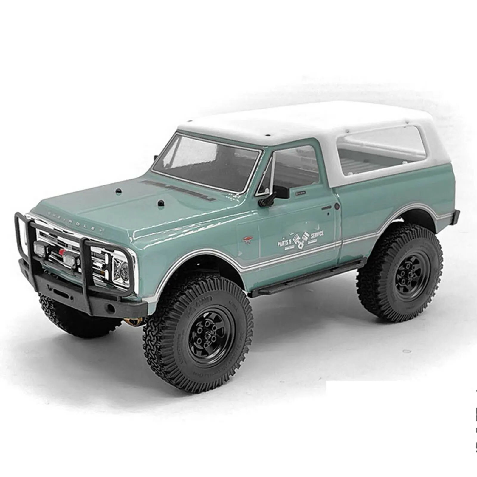Roof Top Shell Cover Pick-Up To SUV Modified for SCX24 Chevrolet C10 RC Car Part accessories