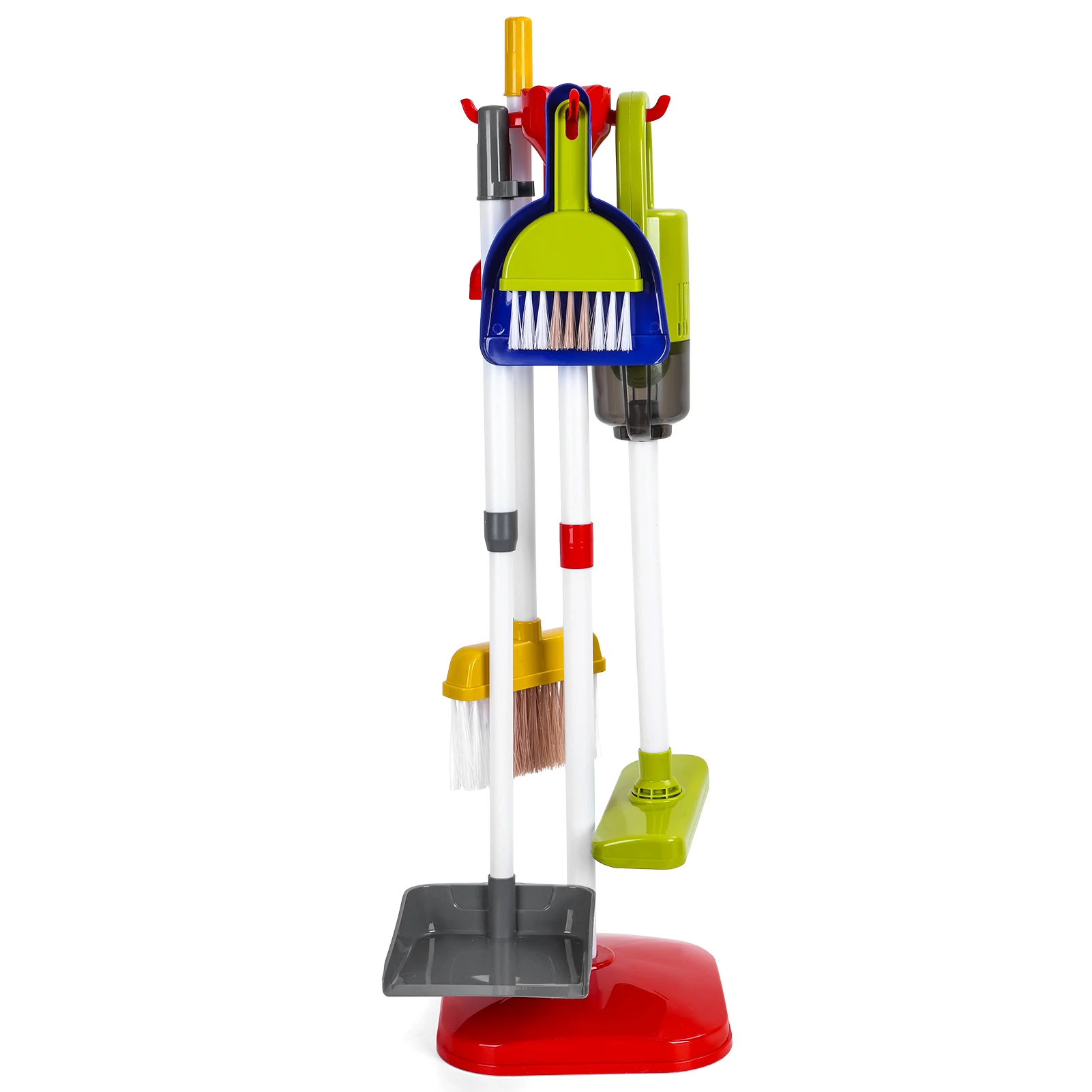 29 Pcs/Set Kids Play House Cleaning Toys, Mini Duster Mob Vacuum Dust Box Broom Toy, Children Role Play Educational Toy, Form Go