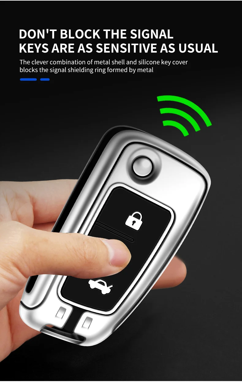 Custodia per chiave a distanza per auto in metallo Shell per Nissan Qashqai X-Trail Juke J11 Murano Tiida Altima Maxima Livina Nismo Sylphy Murano - S2e14323d4b7b43a9b24dd5f52f800d2fe