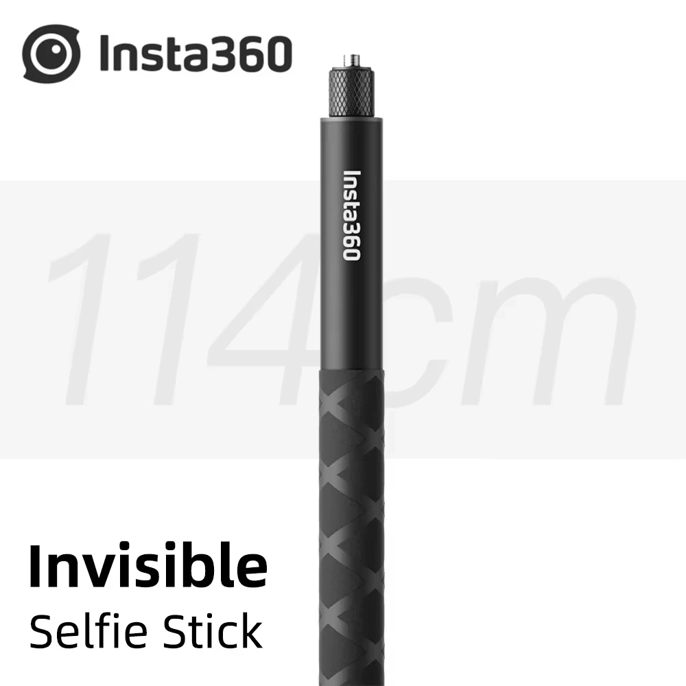 Selfie Stick 114cm Invisible For Insta 360 X5 X4 X3 ONE X2 RS Ace Pro 2 GO 3 3S
