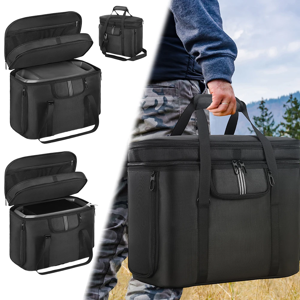 Carrying Case for Ecoflow RIVER 3/3 Plus Anti-drop Storage Bag for EF ECOFLOW RiVER 2/RIVER 2 PRO&RIVER 2 Max/ DELTA 3 Plus