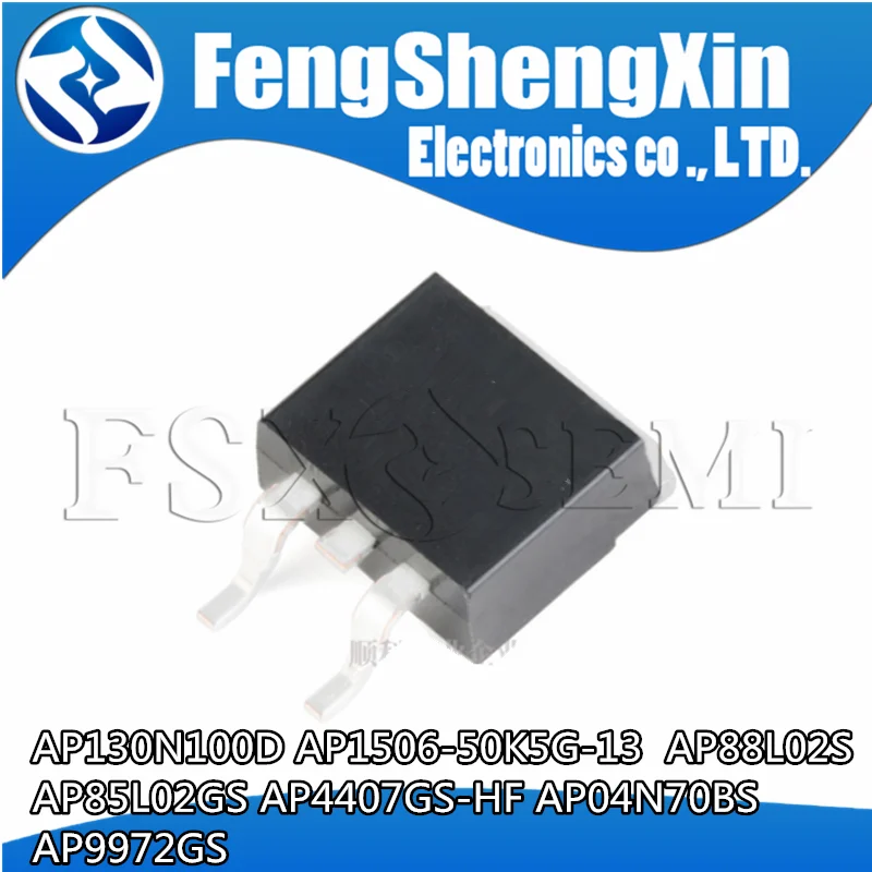 

10PCS AP130N100D AP1506-50K5G-13 AP88L02S AP85L02GS AP4407GS-HF AP04N70BS AP9972GS 1506-50 88L02S 85L02GS 4407GS 04N70BS 9972GS