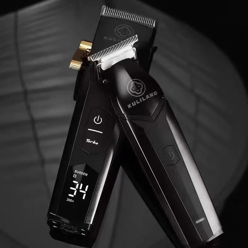 New Madeshow R77f Professional Hair Clippers,fade Dlc Electric Hair
