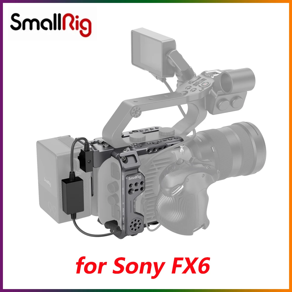 Smallrig Camera Cage Kit Di Espansione Dedicato Kit Spalla Fotocamera Pellicola Accessori Per Fotocamera Per Sony Fx6 4124 4125