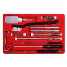 

Fashionprofessional Spray Cleaning Kit With Case, 23 Piece Complete Set For Cleaning HVLP Spray Tool Air Tools, Airbrush