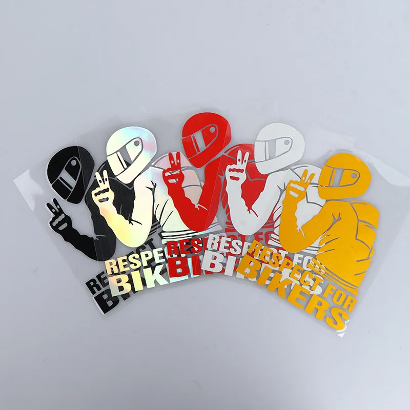 Motorcycle Reflector Sticker Decal Motorcycle Car Reflective Sticker for Bikers 3D Stickers
