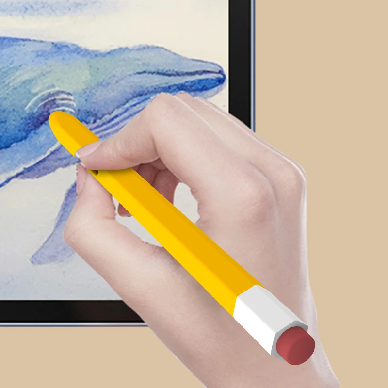 Tablet Case Silicone Pencil Case Touch Stylus Pen Cover For Samsung Galaxy Tab S6 Lite S7 FE S8 Ultra S9 Plus