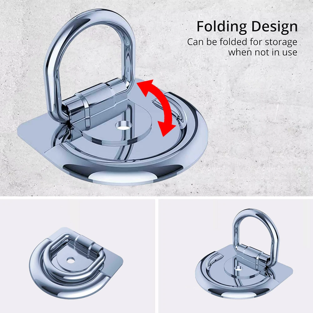 Heavy-Duty Steel Anti-Theft Floor Lock