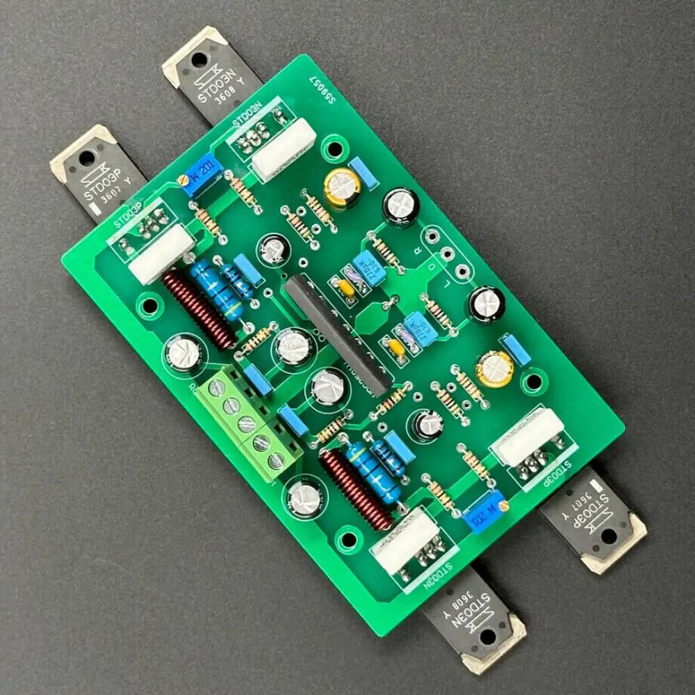 

Собранная Плата усилителя мощности Hifi UPC2581 Push STD03 150 Вт + 150 Вт (B6-81)