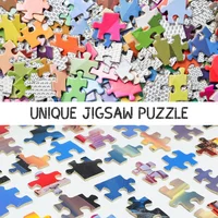 DIY Custom Jigsaw Puzzle Customize Your Own Personalized Picture Puzzle Anniversary Festival Gift Toy 108/200/300/500/1000/1500 6