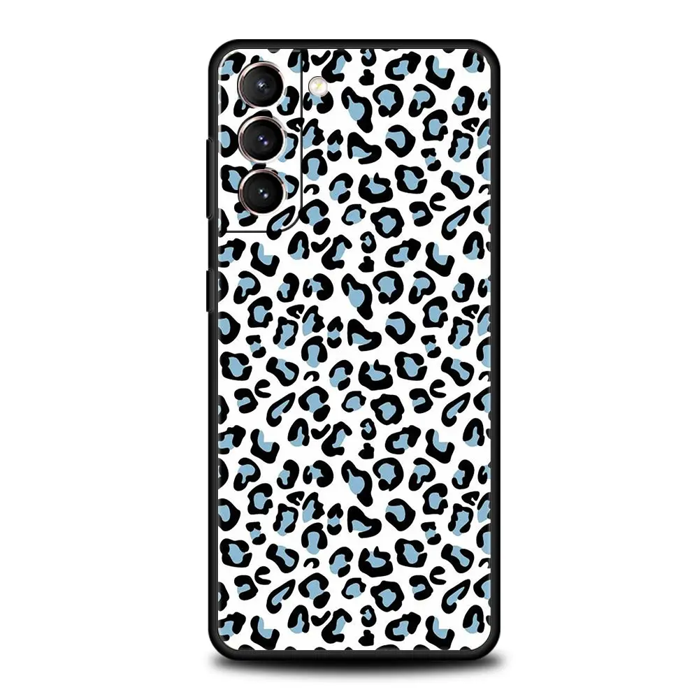 Leopard Cheetah Print Soft Silicone Phone Case Cover