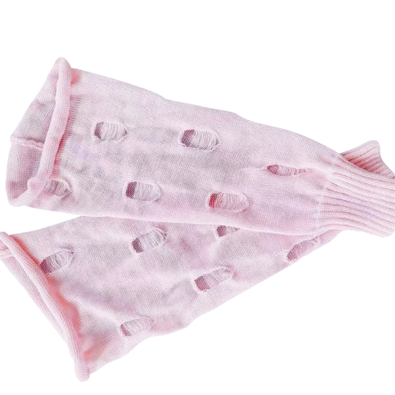 

Womens Warm Socks Knitting Ankle High Cosplays Stockings High Boot Calf Sleeve