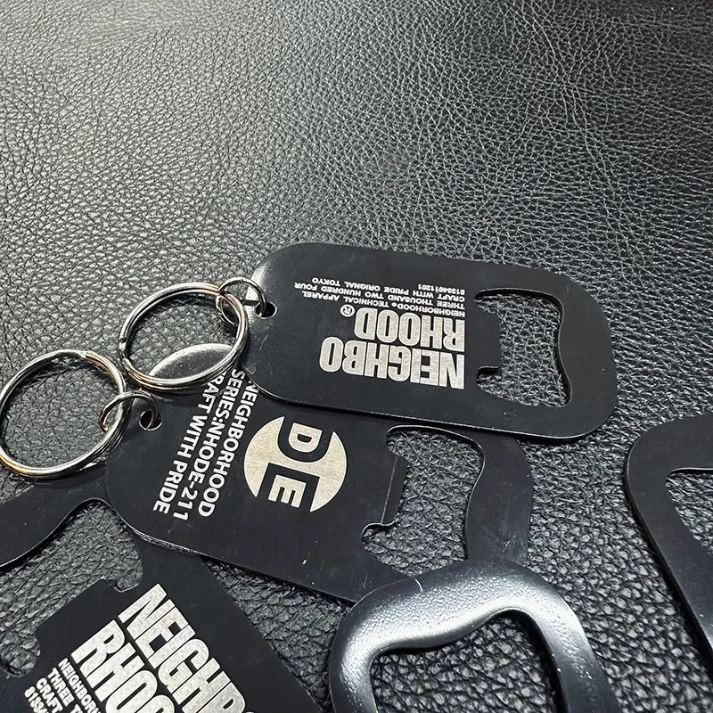 NBHD Stainless Steel Bottle Opener Keychain Camping