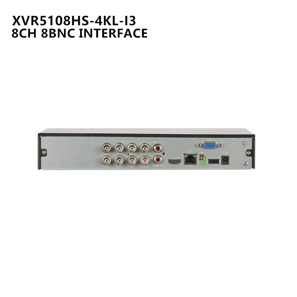 Dahua XVR5104HS-4KL-I3 4ch & XVR5108HS-4KL-I3 8ch WizSense Digital Video Recorder Max support 8MP HDCVI Camera IP Camera