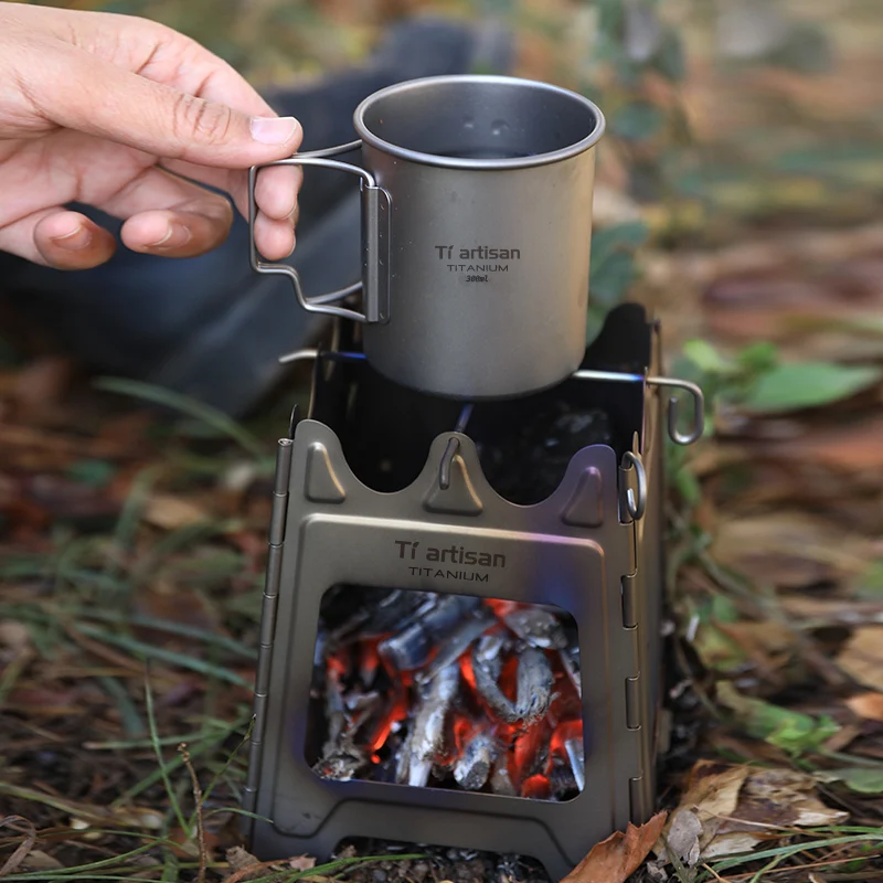 Titanium Camping Wood Stove 5