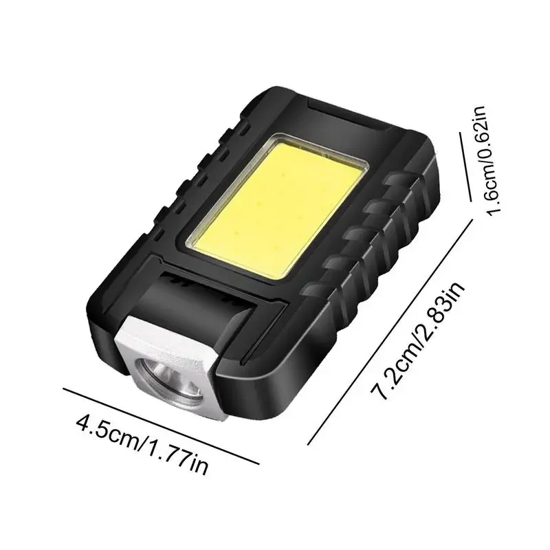 Mini LED Flashlight USB Rechargeable Magnetic Running Chest Light Work Light Clip-on Night Emergency led flashlight led lights led work light work light usb night light