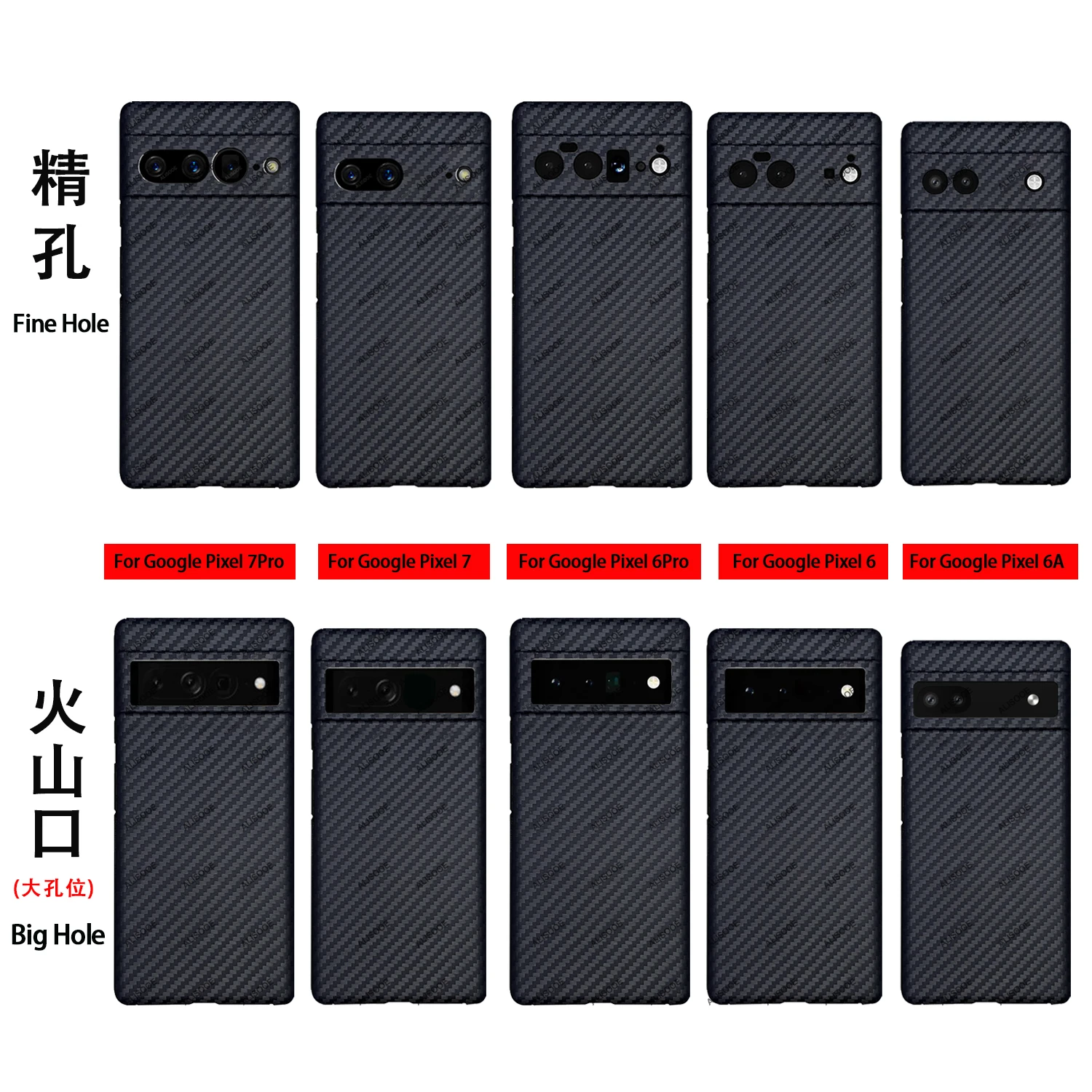 Чехол из углеродного волокна для Google Pixel 7 Pro, чехол для Google ...