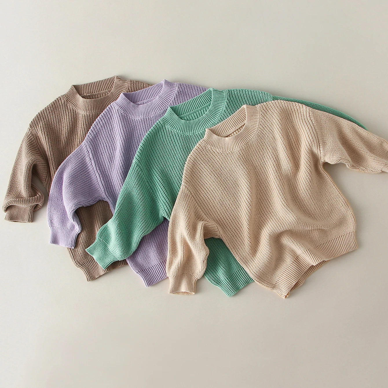Winter Sweater Kids Sweatershirts Autumn Children Sweaters Kids Knit Wear Kids Knitting Pullovers Tops Baby Girl Boy Sweaters Spring