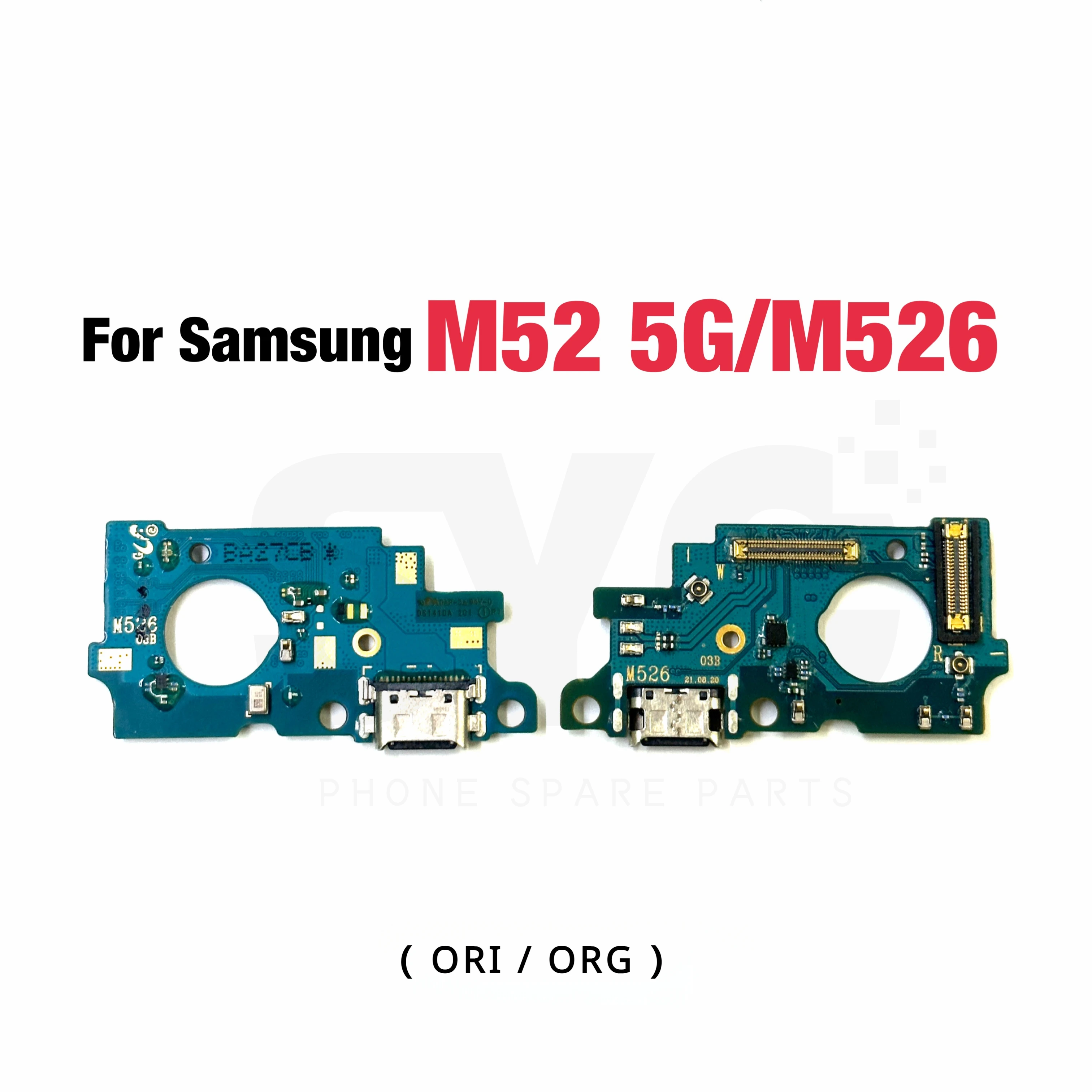 

ORI ORG USB Charger Dock Connector Charging Port Microphone Flex Replacement Parts For Sam M52 5G M526 M526B