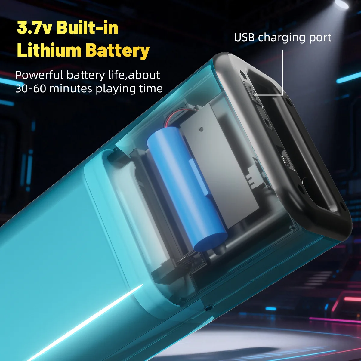 자동 물총 장난감, 화려한 조명이 있는 전신 물총, 전동 물총 블래스터 스프레이, 어린이 남자아이들을 위한 야외 장난감