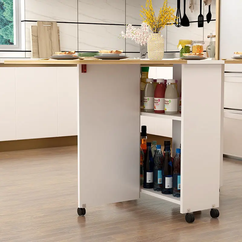 Mueble de cocina con mesa abatible - Ebanistería MK