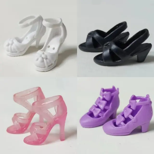 Chaussures Pour BJDs 60cm Chaussures à Talons Hauts Pour Poupée BJD 60cm - Hinleise Accessoire Déco Chaussure Déco Poupée Couture