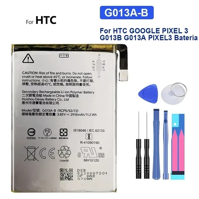 Ifixit Google Pixel Battery Replacement Battery 1645mAh