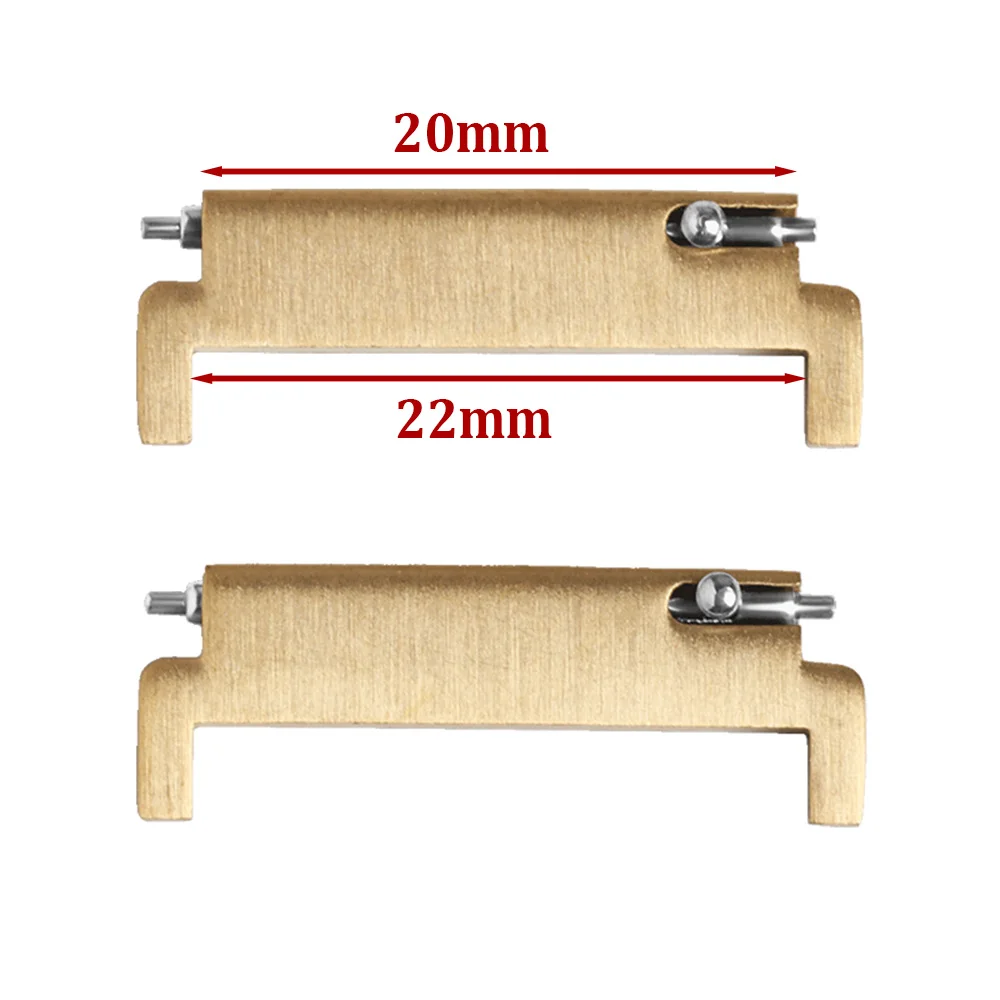 Versatile Quick Release Pin Connectors for Watch Bands - Metal Strap Adapters (1 Pair)