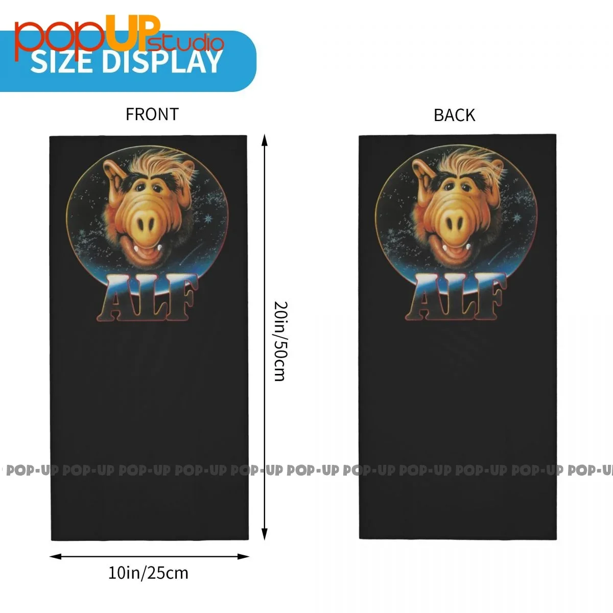 Alf Alien Lite Neck Gaiter Bandana Scarf Face Mask