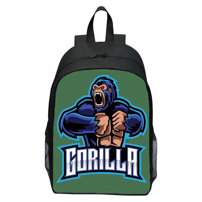16 inch children's backpack printed game Gorilla tag elementary school backpack boys and girls backpack 4