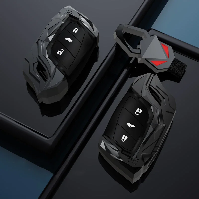 

Zinc Alloy Car Remote Key Case Cover Holder Shell For MG ZS EV MG6 EZS HS EHS 2019 2020 Roewe RX5 i6 i5 RX3 RX8 ERX5 Accessories